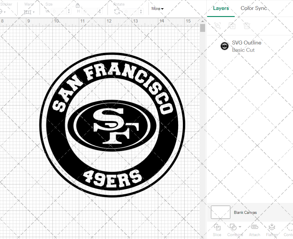 San Francisco 49Ers Circle 1996, Svg, Dxf, Eps, Png - SvgShopArt