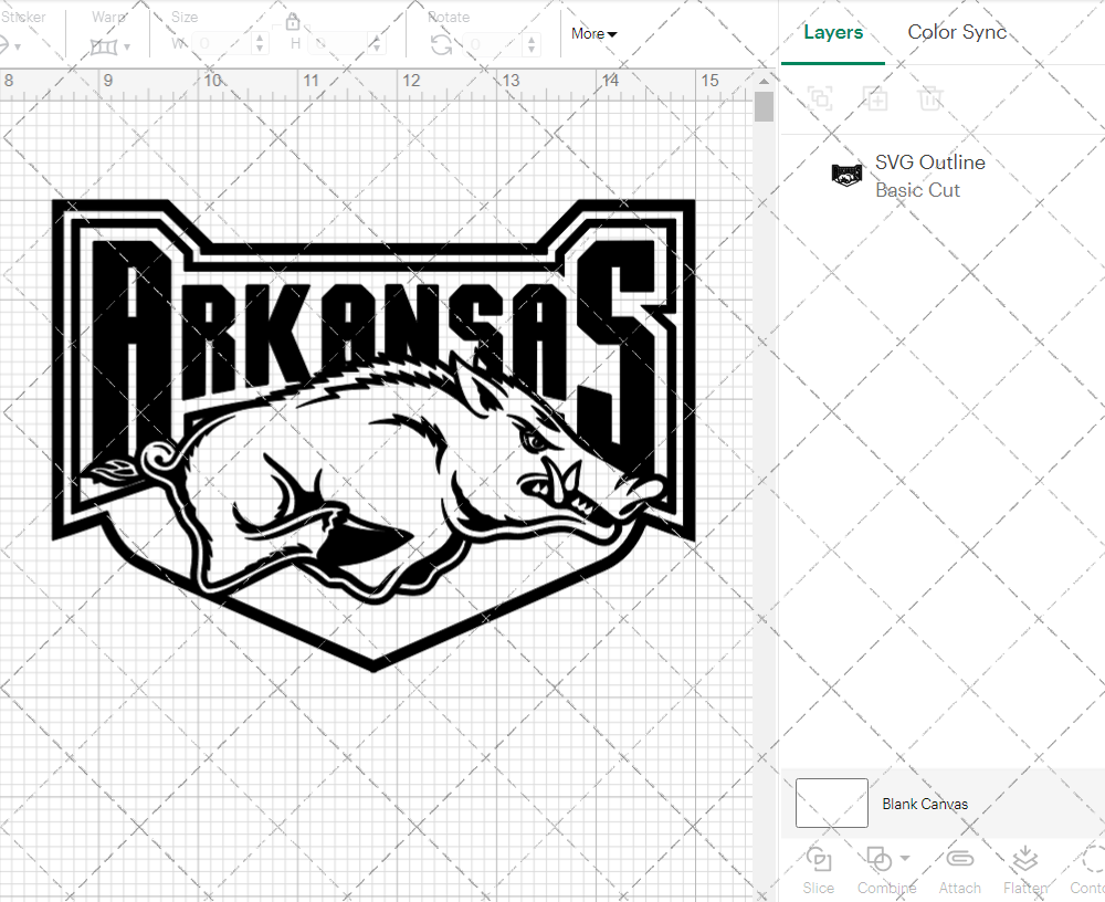 Arkansas Razorbacks Alternate 2001 004, Svg, Dxf, Eps, Png - SvgShopArt