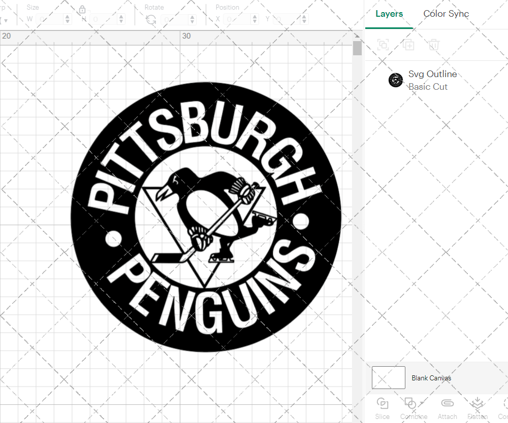 Pittsburgh Penguins Concept 1968, Svg, Dxf, Eps, Png - SvgShopArt