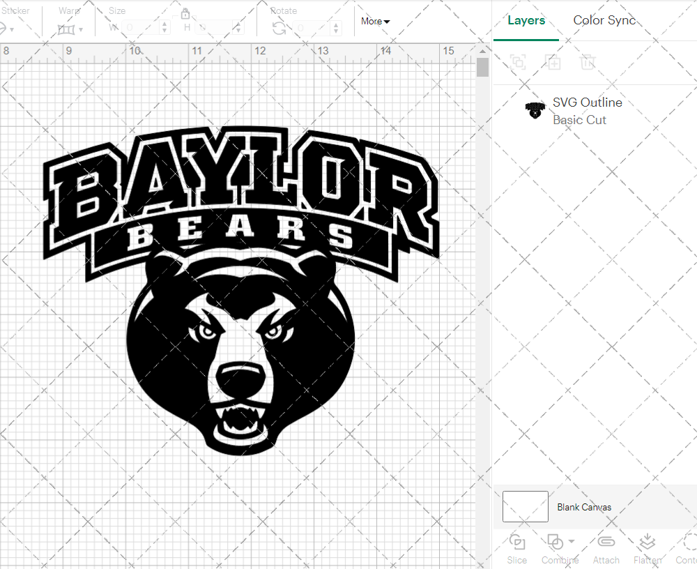 Baylor Bears Alternate 2005 005, Svg, Dxf, Eps, Png - SvgShopArt