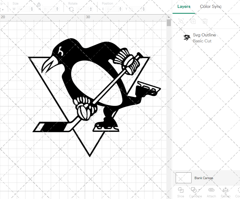 Pittsburgh Penguins 1981, Svg, Dxf, Eps, Png - SvgShopArt