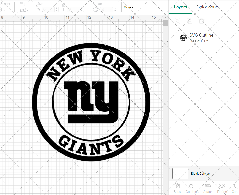 New York Giants Circle 2000, Svg, Dxf, Eps, Png - SvgShopArt