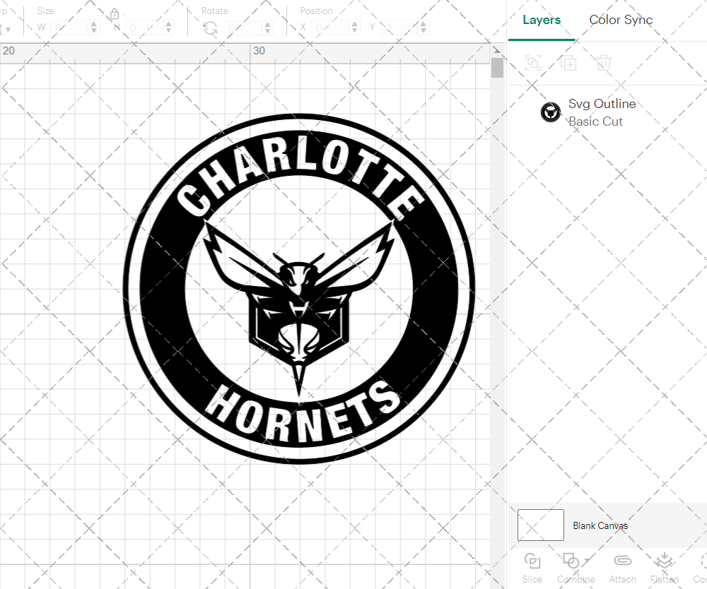 Charlotte Hornets Circle 2014, Svg, Dxf, Eps, Png - SvgShopArt