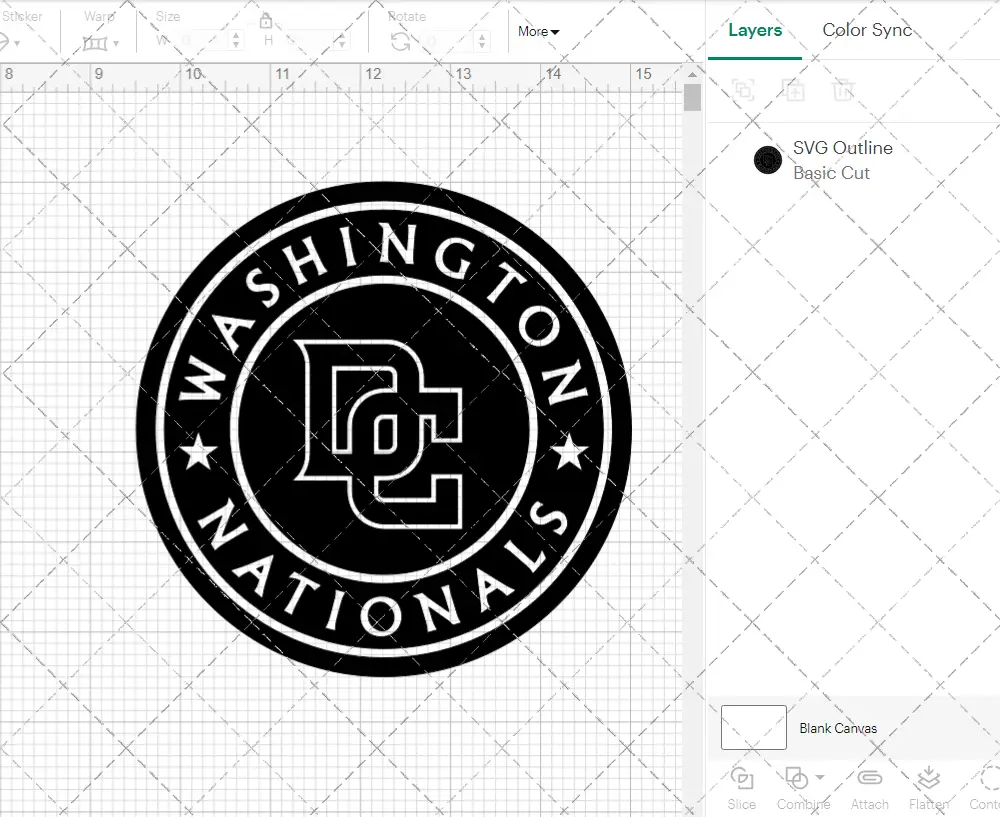 Washington Nationals Alternate 2005, Svg, Dxf, Eps, Png - SvgShopArt