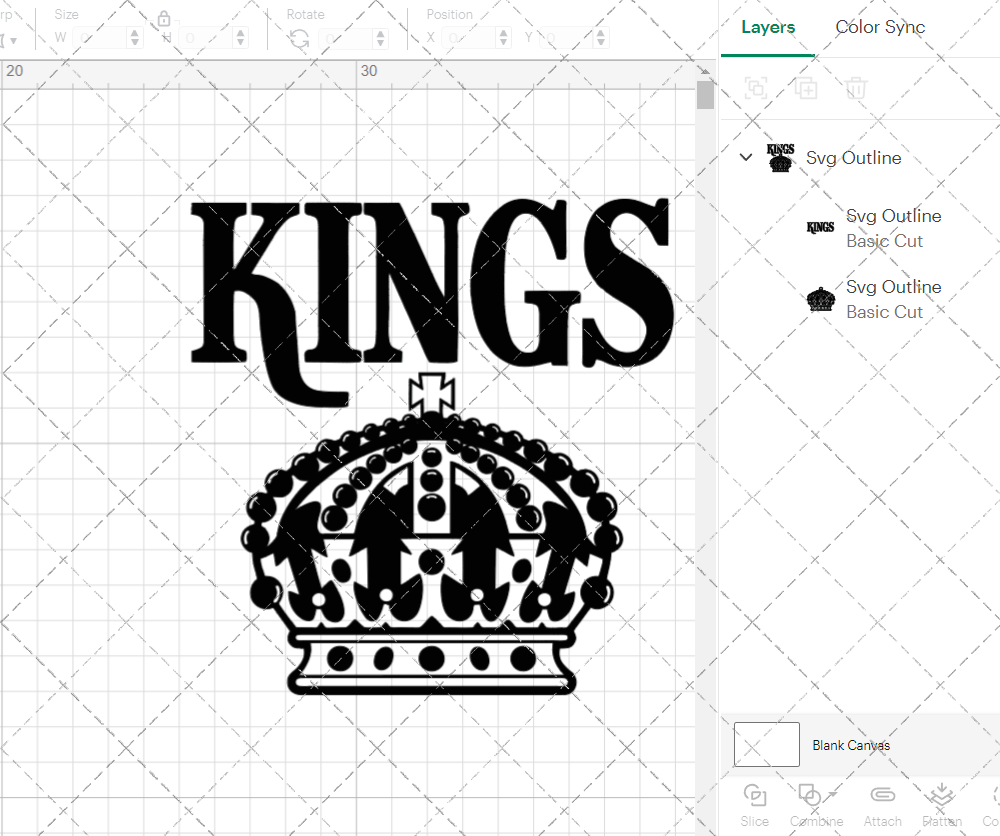 Los Angeles Kings Concept 1967 002, Svg, Dxf, Eps, Png - SvgShopArt