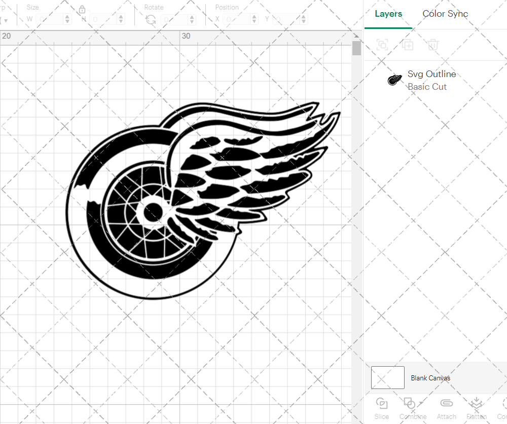 Detroit Red Wings 1932, Svg, Dxf, Eps, Png - SvgShopArt