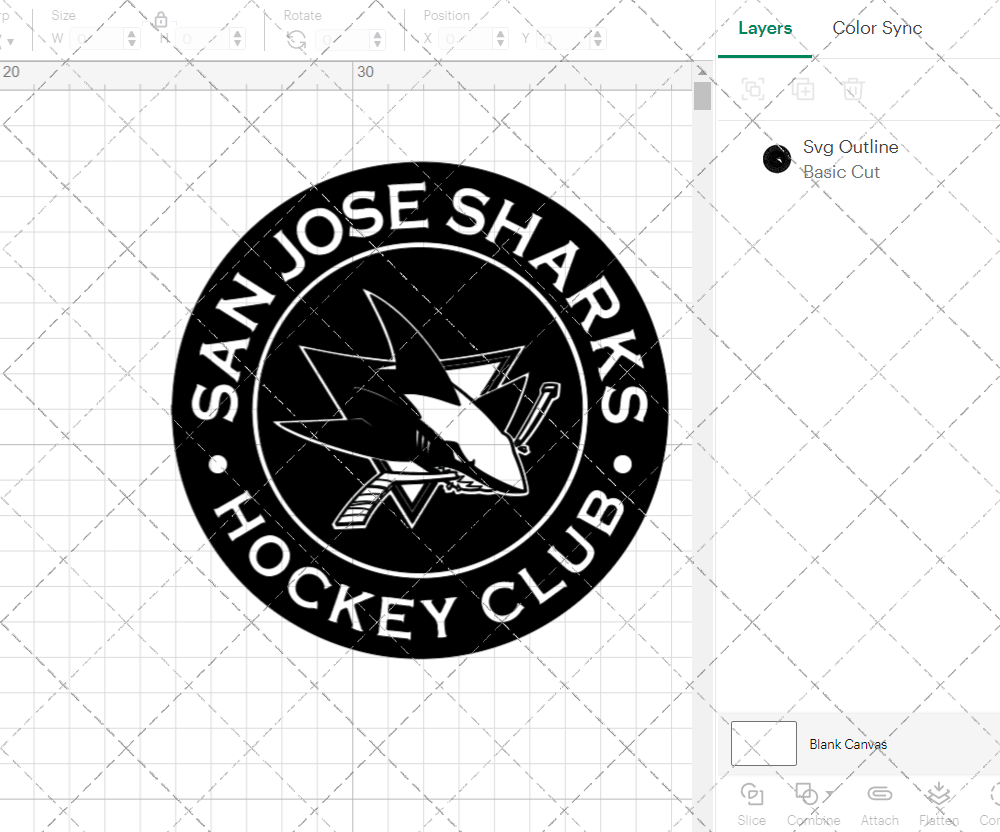 San Jose Sharks Circle 2008 002, Svg, Dxf, Eps, Png - SvgShopArt