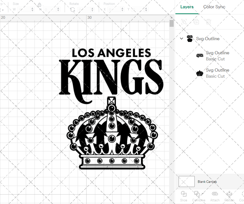 Los Angeles Kings Concept 1967, Svg, Dxf, Eps, Png - SvgShopArt