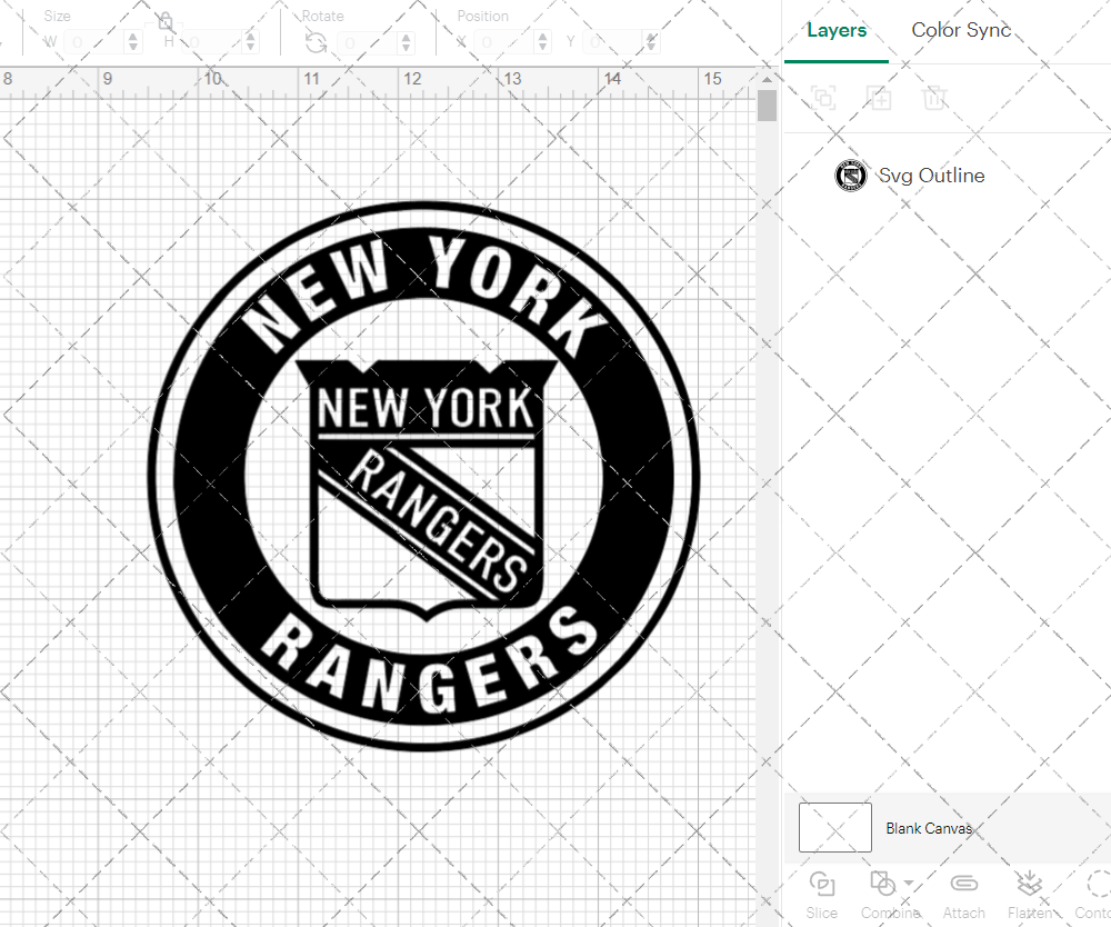 New York Rangers Circle 1999, Svg, Dxf, Eps, Png - SvgShopArt