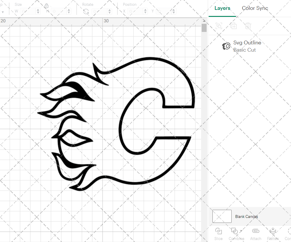 Calgary Flames Alternate 2010, Svg, Dxf, Eps, Png - SvgShopArt