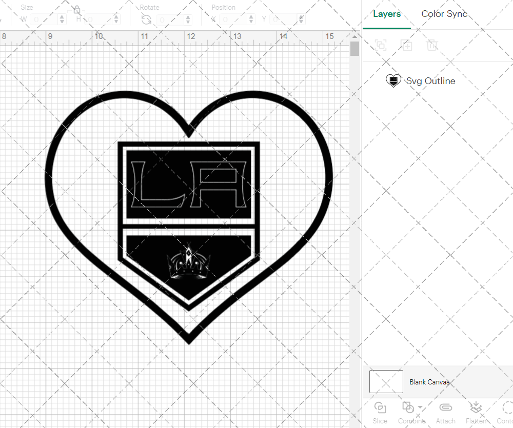 Los Angeles Kings Concept 2011, Svg, Dxf, Eps, Png - SvgShopArt