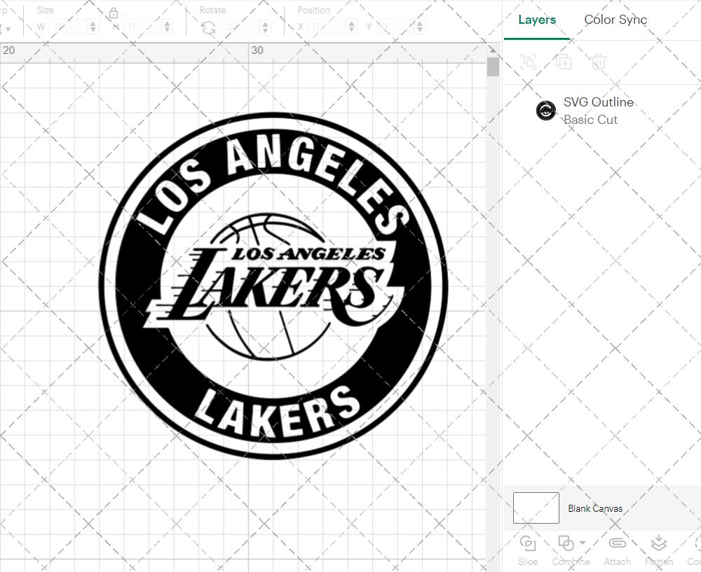 Los Angeles Lakers Circle 2001 002, Svg, Dxf, Eps, Png - SvgShopArt