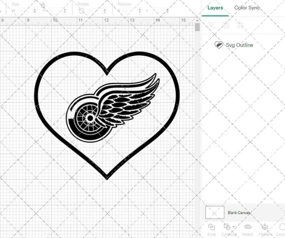 Detroit Red Wings Concept 1948, Svg, Dxf, Eps, Png - SvgShopArt