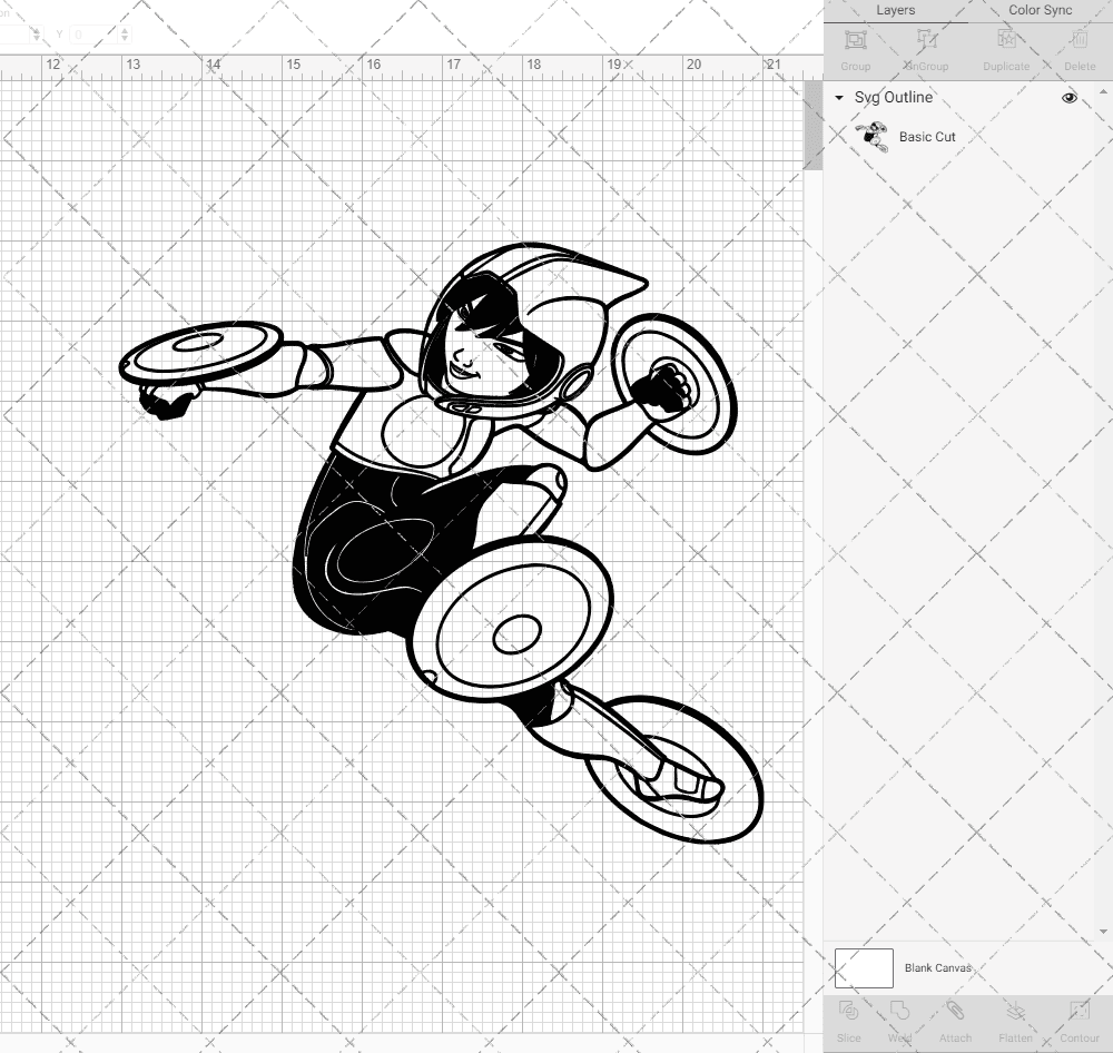 GoGo Tomago - Big Hero 002, Svg, Dxf, Eps, Png SvgShopArt