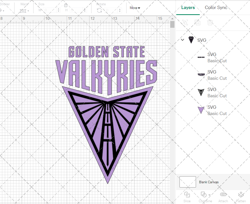 Golden State Valkyries Secondary 2025, Svg, Dxf, Eps, Png