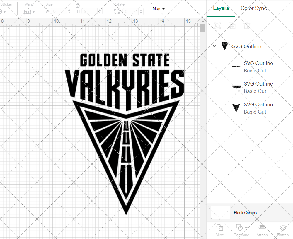 Golden State Valkyries Secondary 2025, Svg, Dxf, Eps, Png