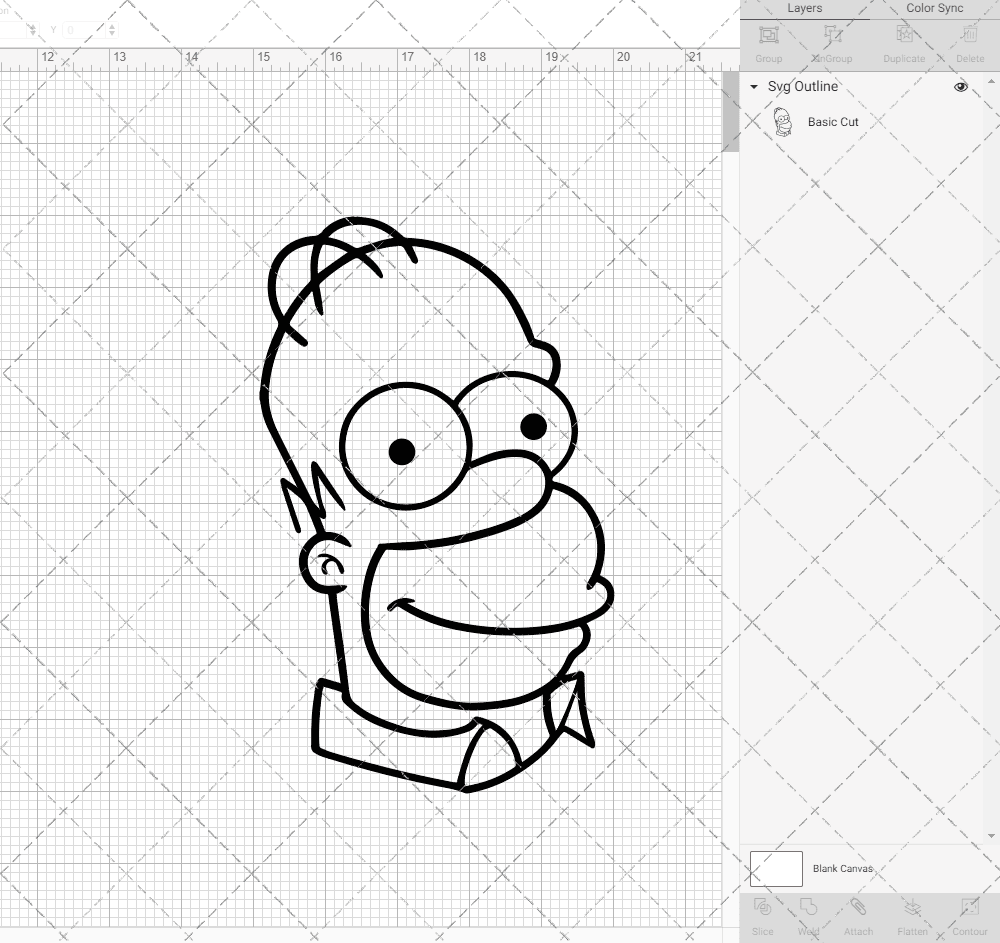 Gomer Simpson - The Simpsons 003, Svg, Dxf, Eps, Png SvgShopArt