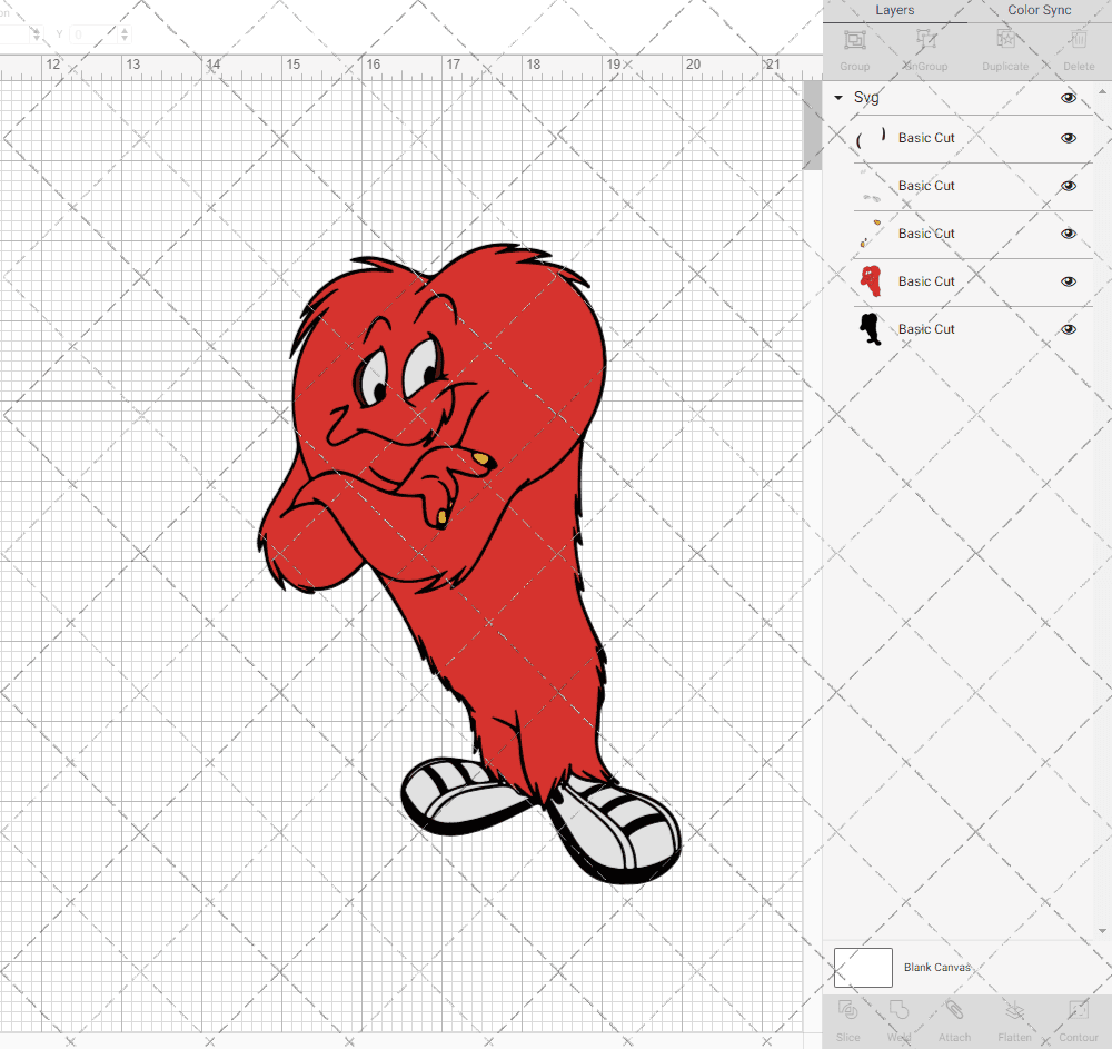 Gossamer - Looney Tunes, Svg, Dxf, Eps, Png SvgShopArt