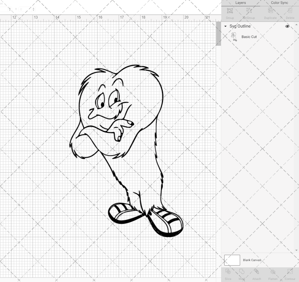 Gossamer - Looney Tunes, Svg, Dxf, Eps, Png SvgShopArt