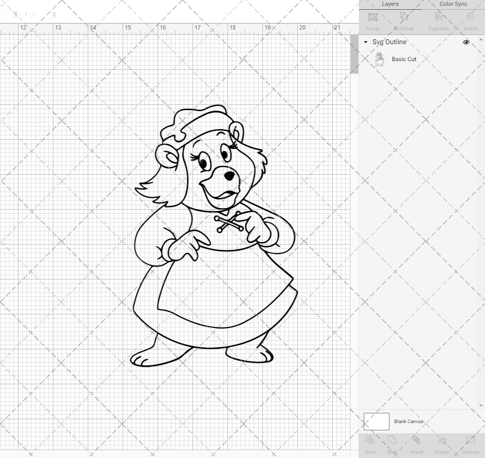 Grammi Gummi - Gummi Bears, Svg, Dxf, Eps, Png SvgShopArt