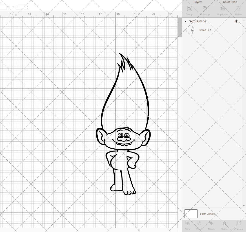 Guy Diamond - Trolls, Svg, Dxf, Eps, Png SvgShopArt