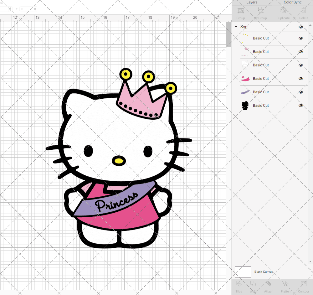 Hello Kitty - Sanrio 010, Svg, Dxf, Eps, Png SvgShopArt