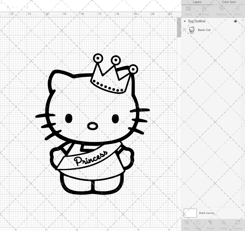 Hello Kitty - Sanrio 010, Svg, Dxf, Eps, Png SvgShopArt