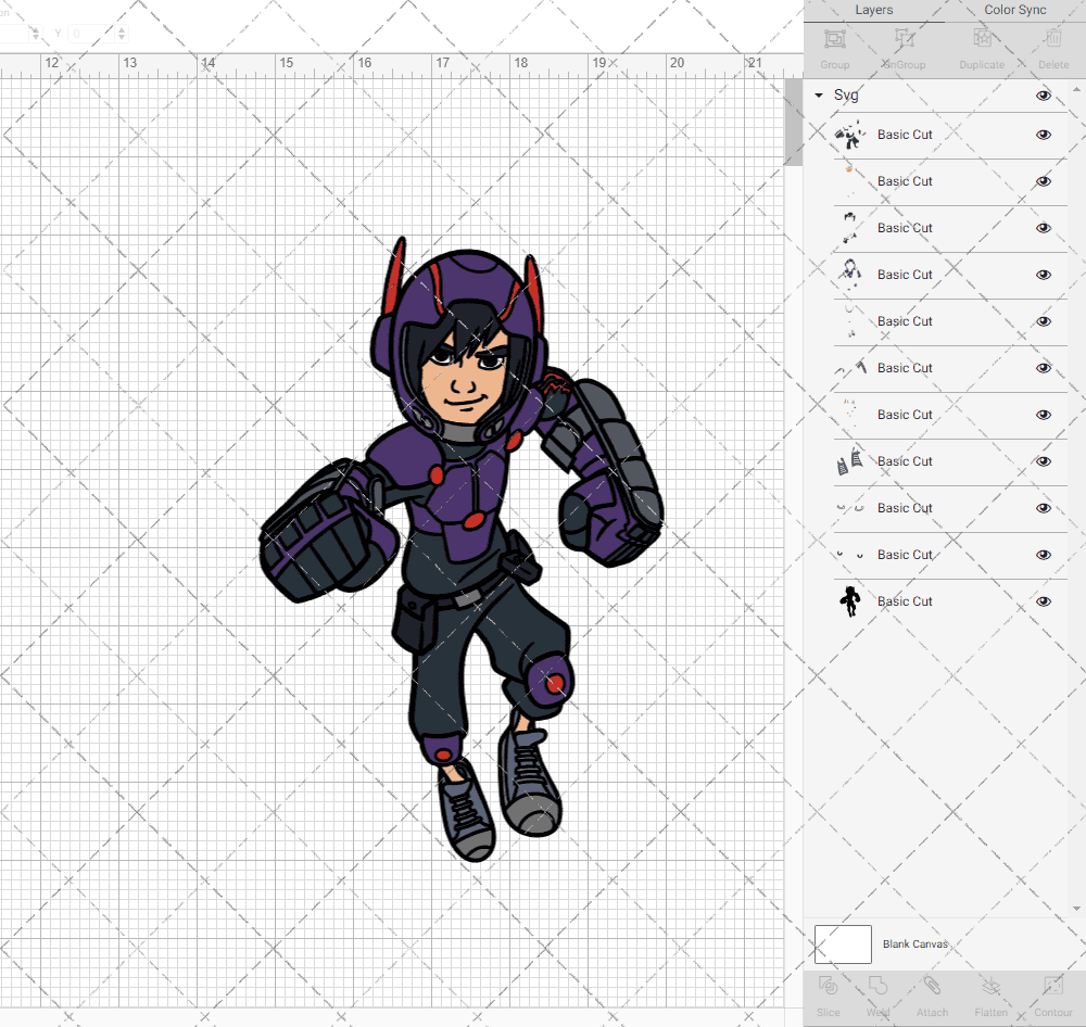 Hiro Hamada - Big Hero 002, Svg, Dxf, Eps, Png SvgShopArt