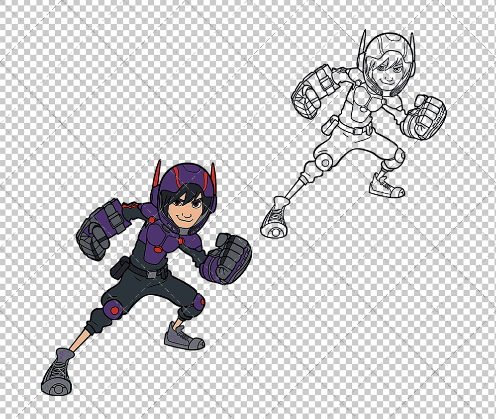 Hiro Hamada - Big Hero, Svg, Dxf, Eps, Png SvgShopArt