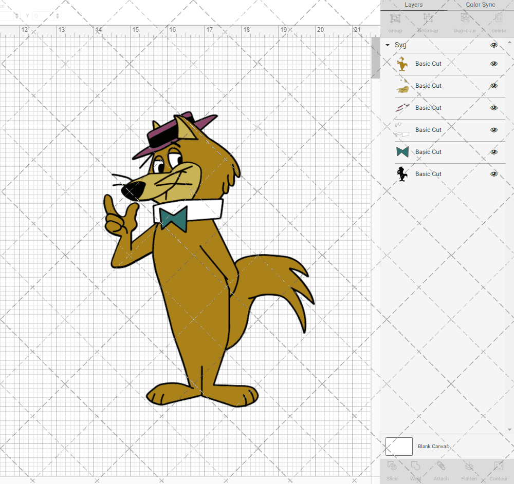 Hokey Wolf, Svg, Dxf, Eps, Png SvgShopArt