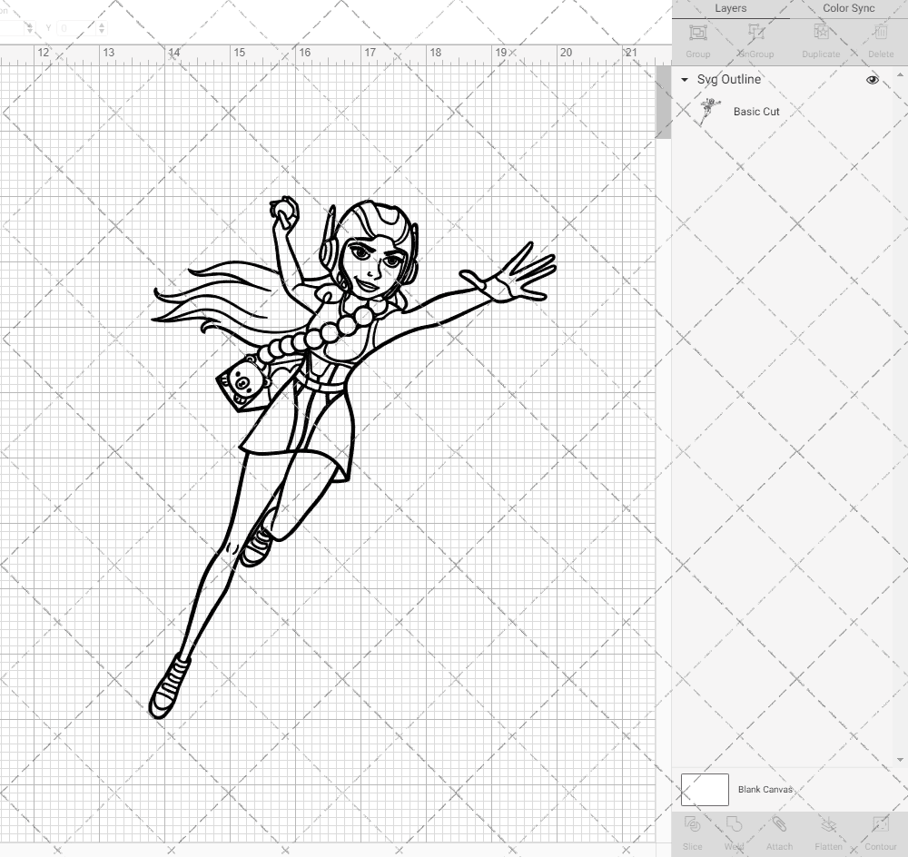 Honey Lemon - Big Hero 002, Svg, Dxf, Eps, Png SvgShopArt