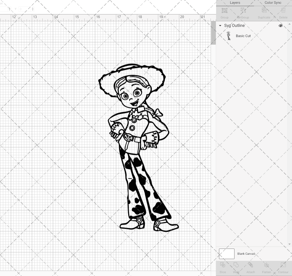 Jessie - Toy Story, Svg, Dxf, Eps, Png SvgShopArt