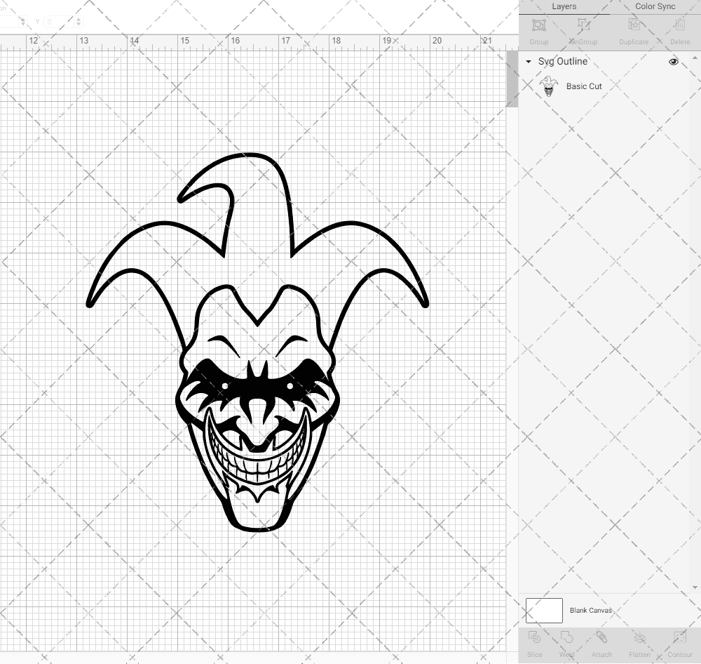 Joker, Svg, Dxf, Eps, Png SvgShopArt