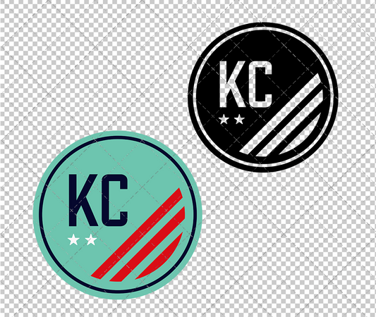 Kansas City Current 2021, Svg, Dxf, Eps, Png