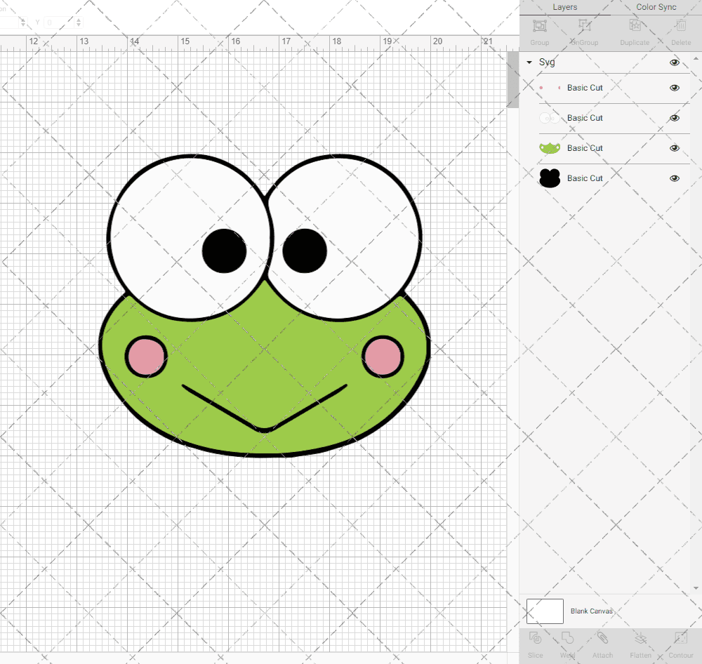 Keroppi - Sanrio 002, Svg, Dxf, Eps, Png SvgShopArt