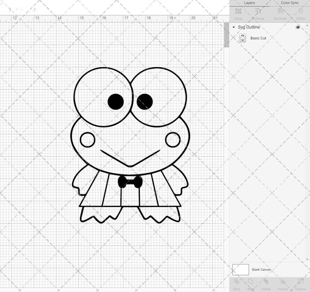 Keroppi - Sanrio, Svg, Dxf, Eps, Png SvgShopArt