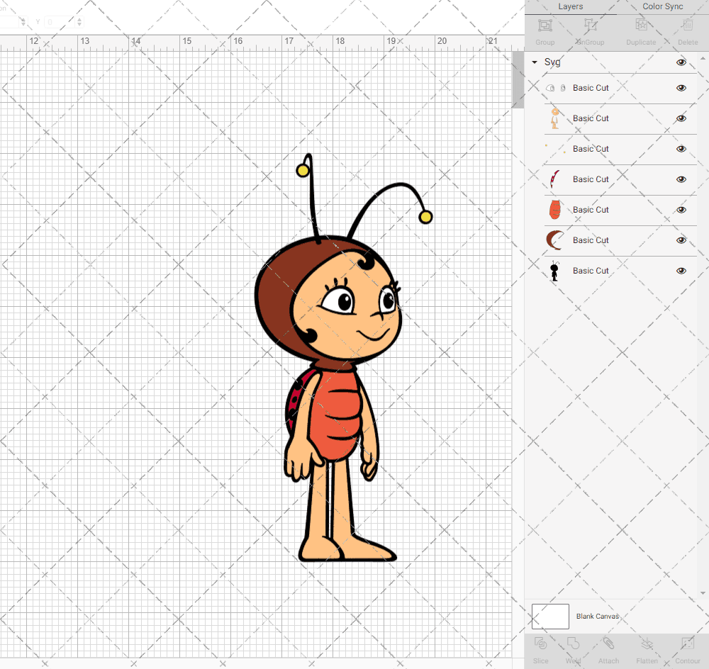 Lara - Maya the Bee, Svg, Dxf, Eps, Png SvgShopArt