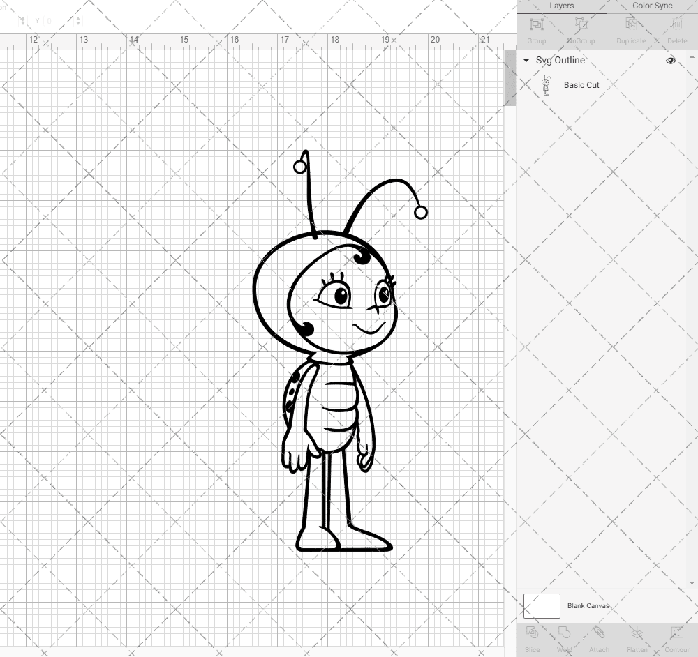 Lara - Maya the Bee, Svg, Dxf, Eps, Png SvgShopArt