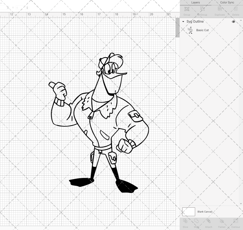 Launchpad McQuack - Ducktales 002, Svg, Dxf, Eps, Png SvgShopArt