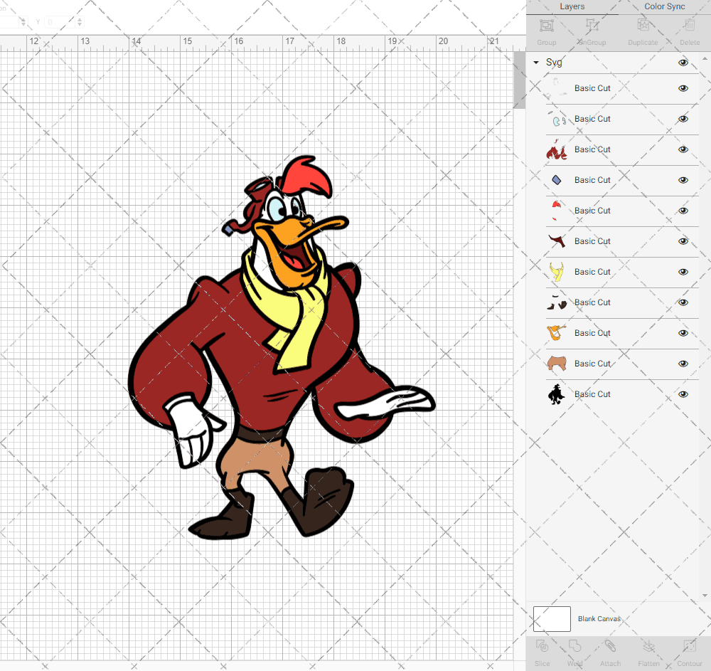 Launchpad McQuack - Ducktales, Svg, Dxf, Eps, Png SvgShopArt