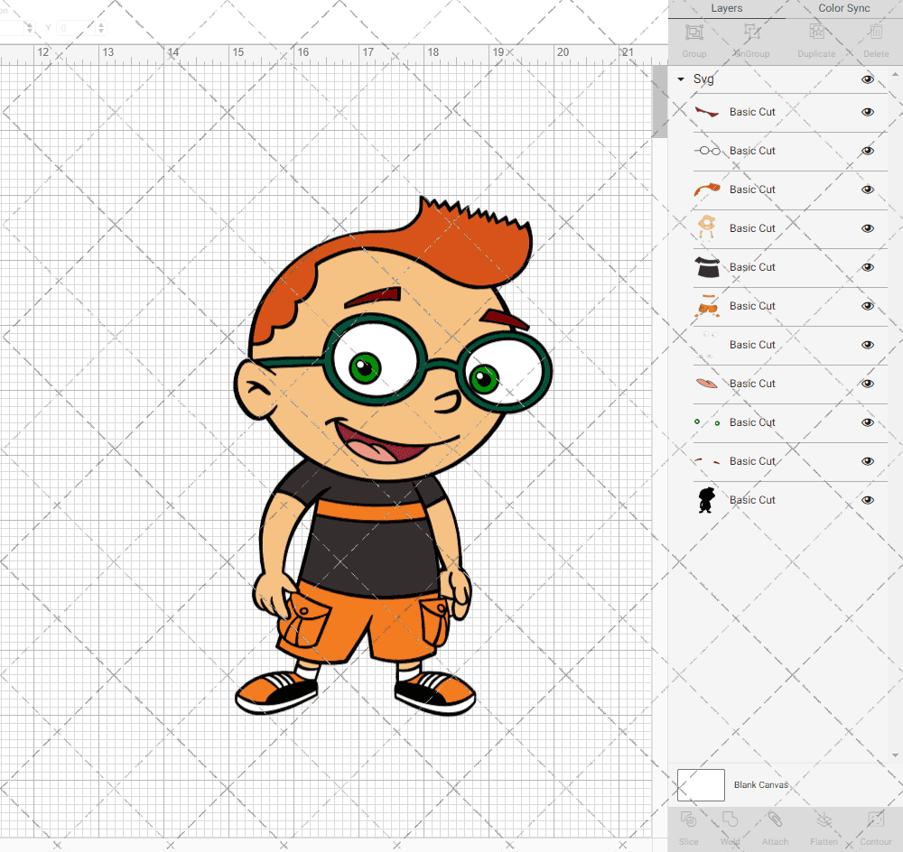 Leo - Little Einsteins, Svg, Dxf, Eps, Png SvgShopArt