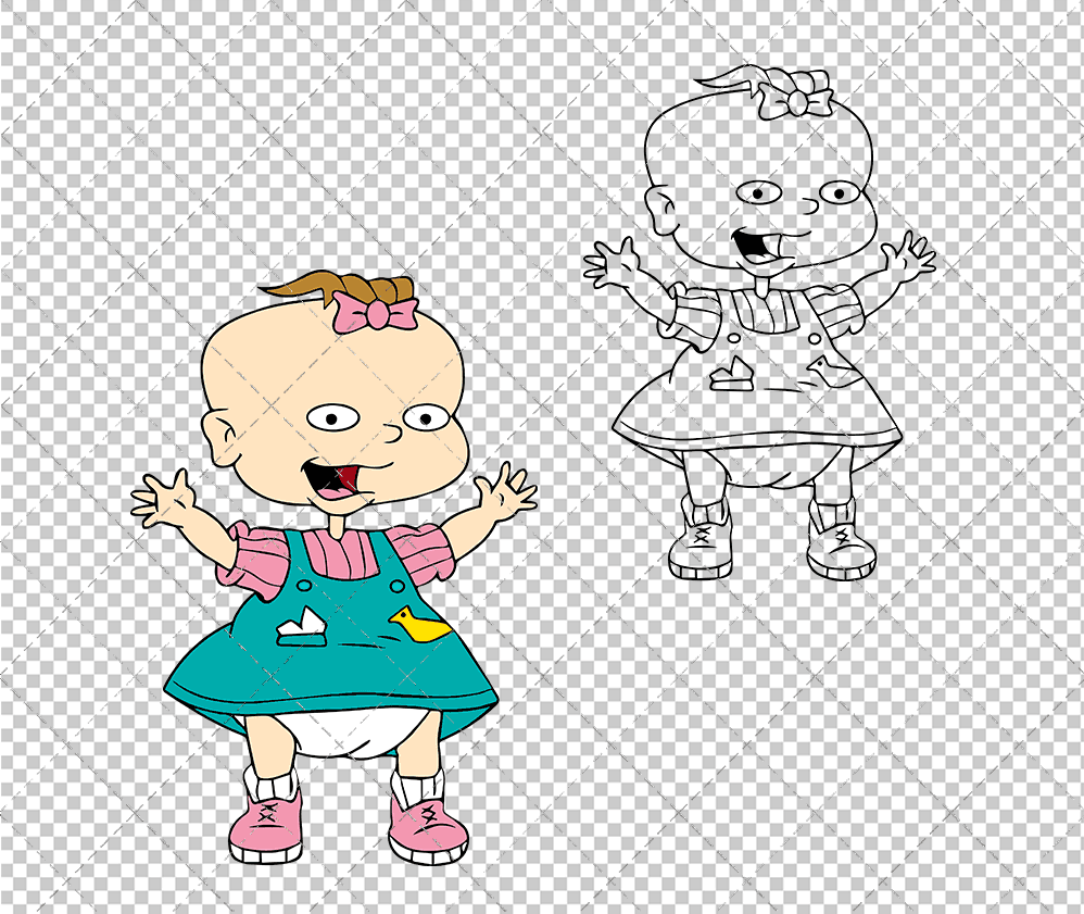 Lil DeVille - Rugrats, Svg, Dxf, Eps, Png SvgShopArt