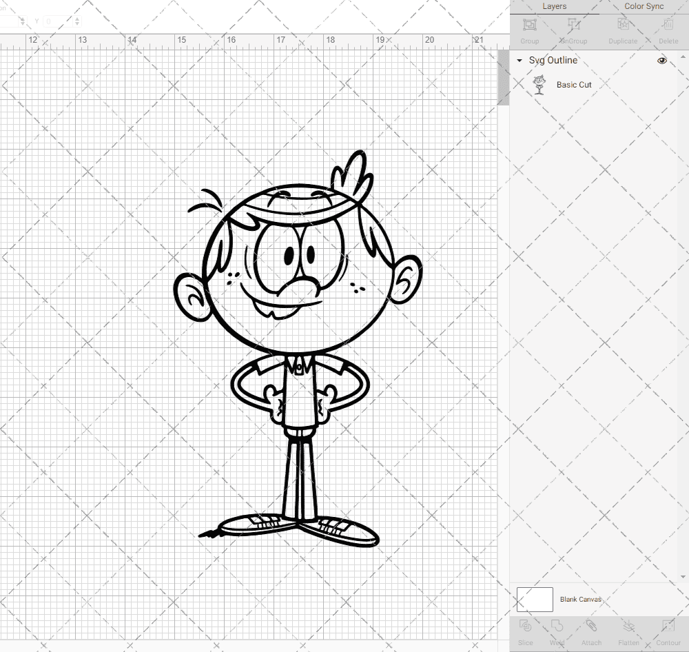 Lincoln Loud - The Loud House, Svg, Dxf, Eps, Png SvgShopArt