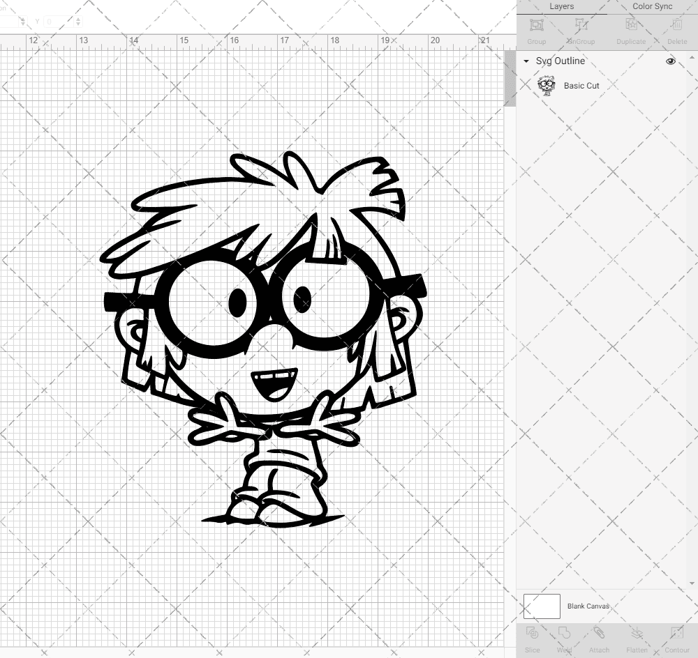 Lisa Loud - The Loud House 002, Svg, Dxf, Eps, Png SvgShopArt