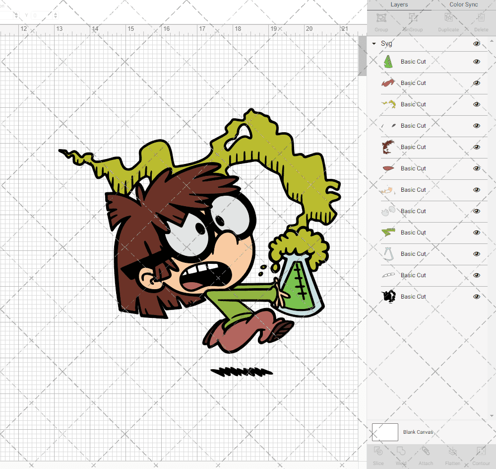 Lisa Loud - The Loud House, Svg, Dxf, Eps, Png SvgShopArt