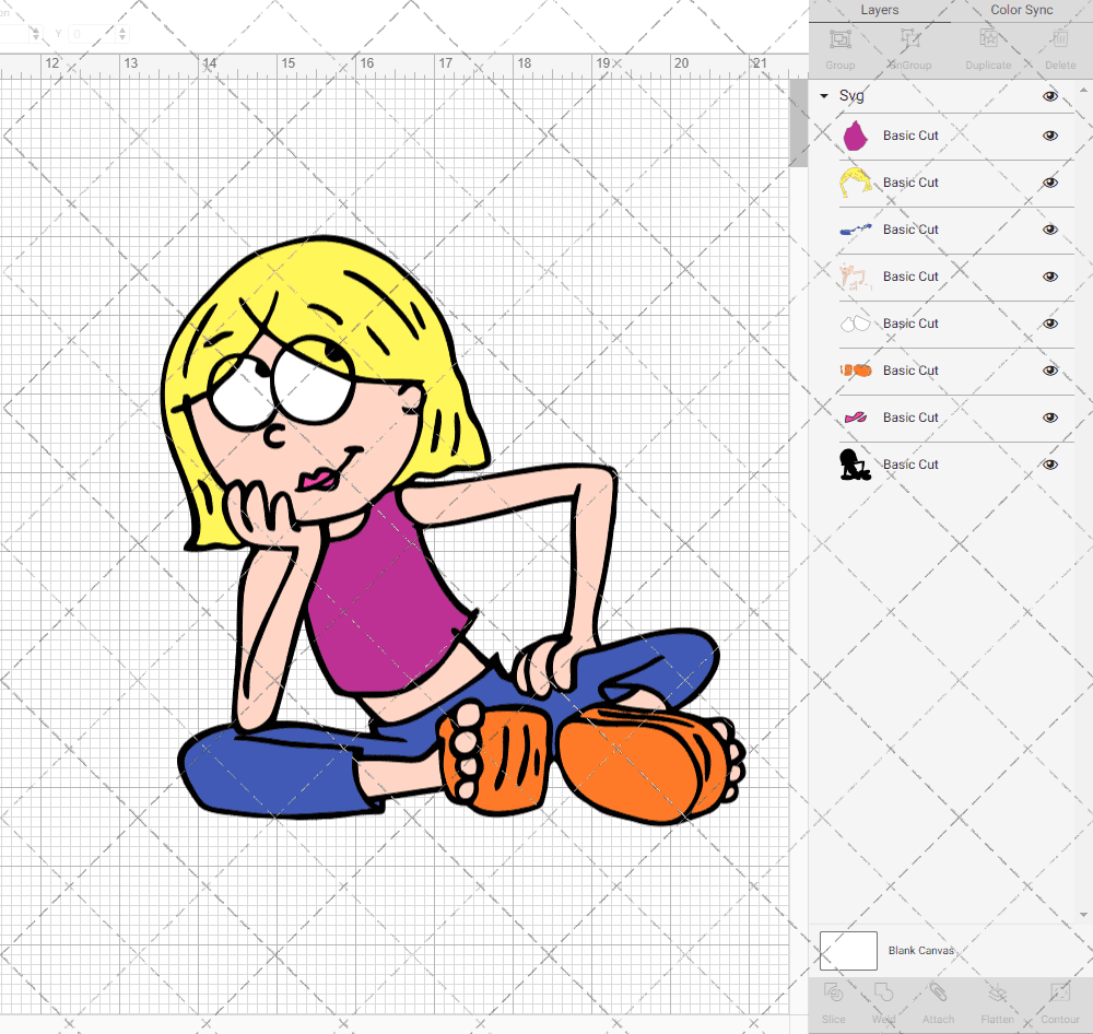 Lizzie McGuire, Svg, Dxf, Eps, Png SvgShopArt