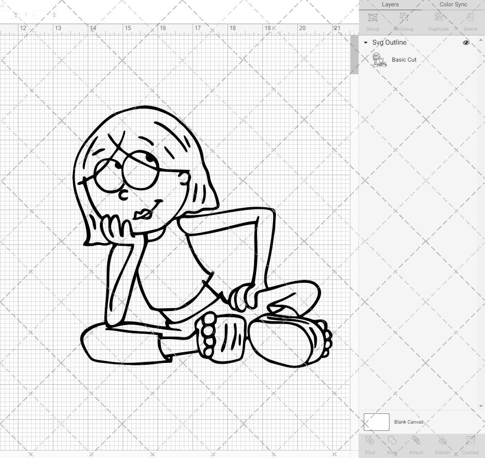 Lizzie McGuire, Svg, Dxf, Eps, Png SvgShopArt