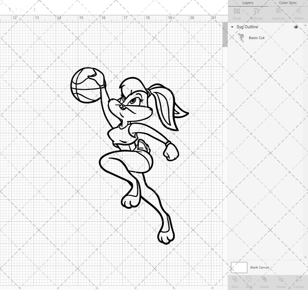 Lola Bunny - Looney Tunes 002, Svg, Dxf, Eps, Png SvgShopArt