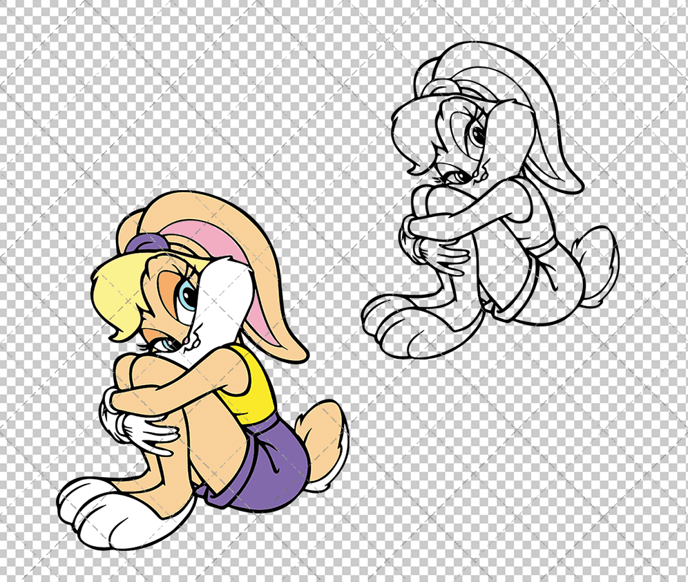 Lola Bunny - Looney Tunes, Svg, Dxf, Eps, Png SvgShopArt