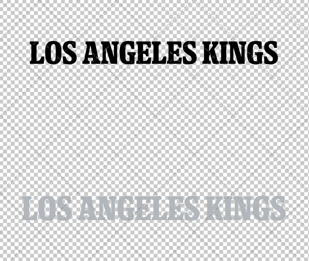 Los Angeles Kings Wordmark 2024 002, Svg, Dxf, Eps, Png - SvgShopArt